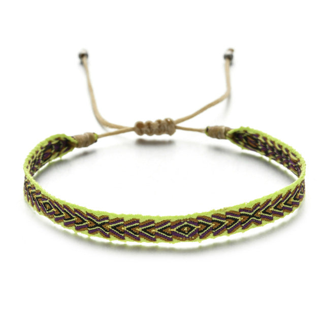 Woven String Friendship Bracelets