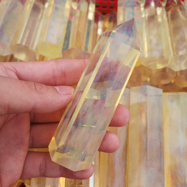 Stone and Crystal Pillars