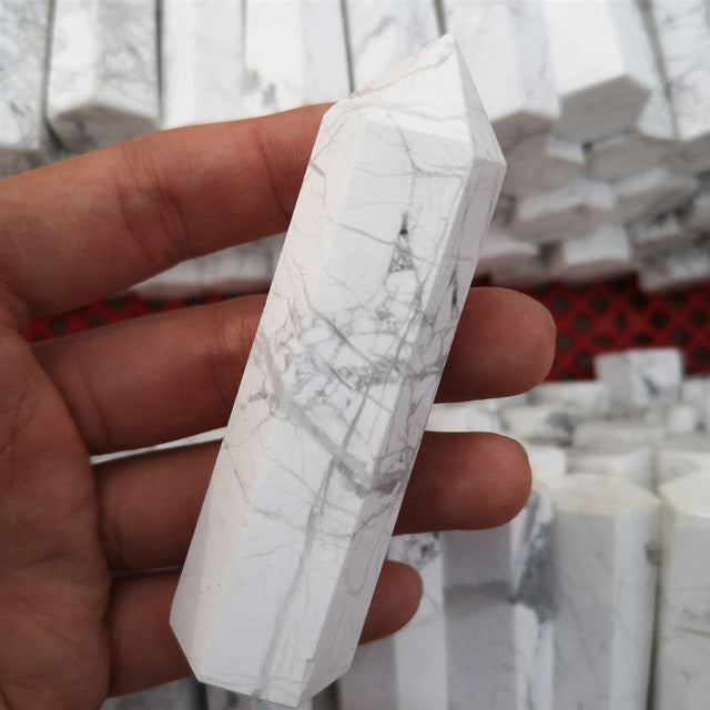 Stone and Crystal Pillars